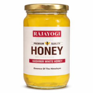 Rajayogi Premium Kashmir White Honey – 100% Pure & Natural Himalayan Honey